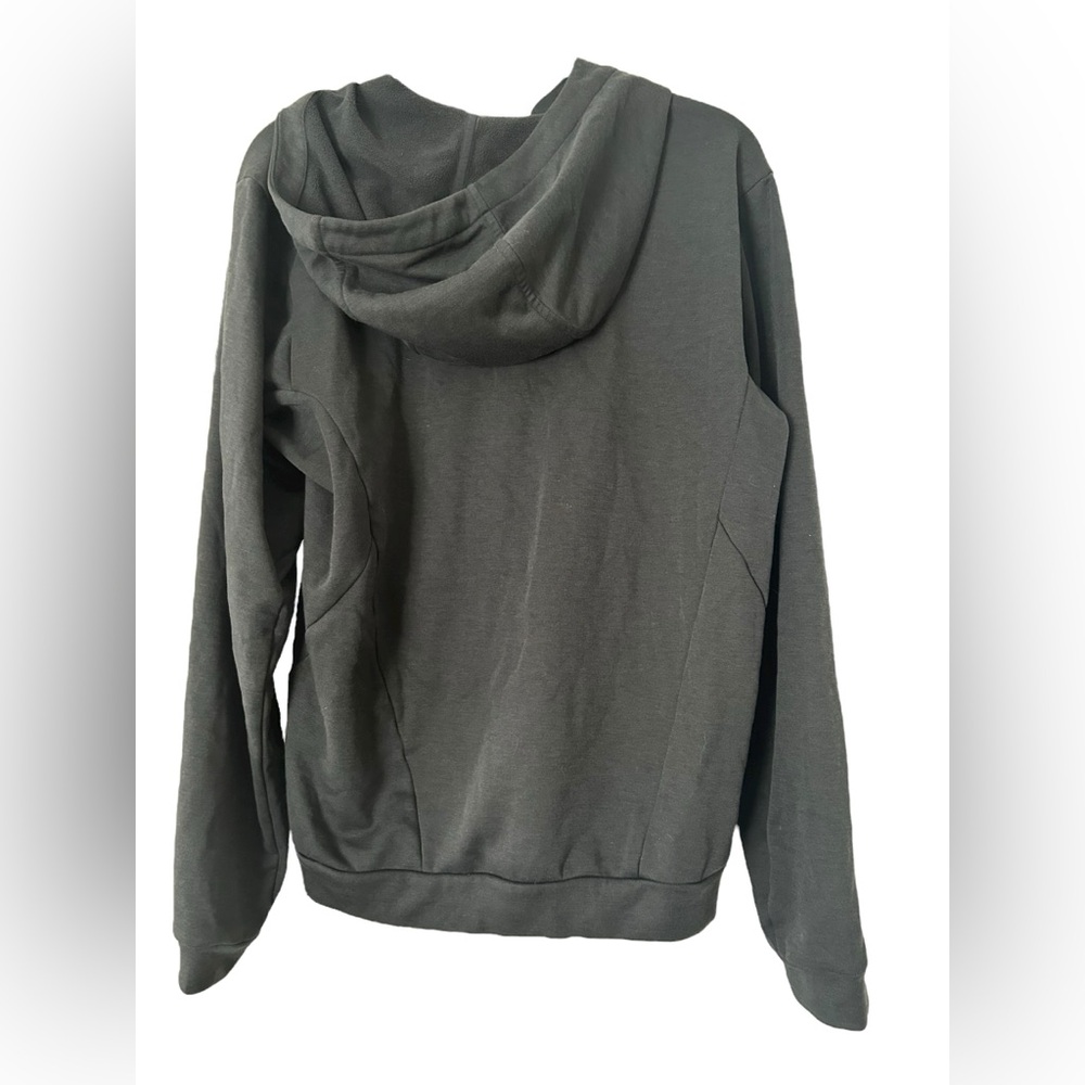Arc'teryx Charcoal Gray Zip Hoodie Fleece Jacket - Picture 3 of 5